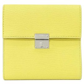 Hermès Click Chevre Wallet Green