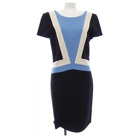 Autre Marque Robe Emilio Pucci Noir Blanc Bleu