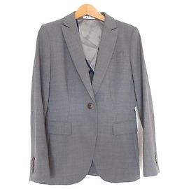 Autre Marque Giacca su misura a un bottone Aquascutum Marrone