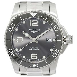 Longines HydroConquest aus Edelstahl Braun