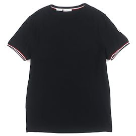 Camiseta de algodón Moncler Negro