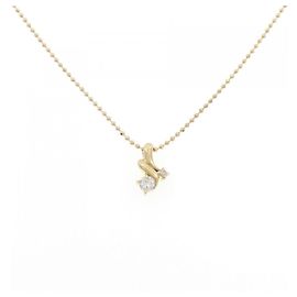 Autre Marque Collier en diamant Au750 Doré