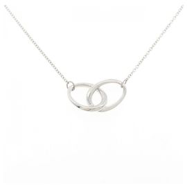 Tiffany & Co Colar de Prata 925 Tiffany Prata