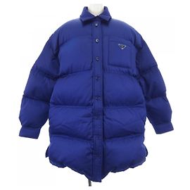 Prada RE-NYLON Down Jacket Blue