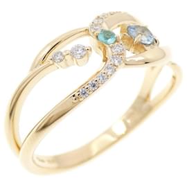Autre Marque-Star Jewelry Au750 Color Stone Ring-Golden