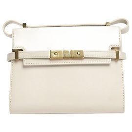 Saint Laurent Bolsa de ombro Manhattan creme Cru