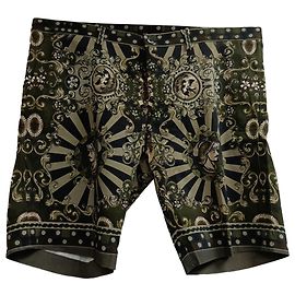 Bermuda impresso Dolce & Gabbana em algodão multicolorido Multicor