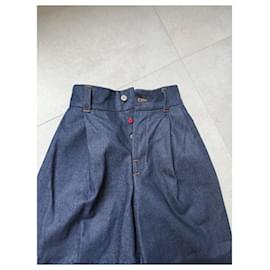 Jacquemus-Jeans-Navy blue