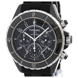 Chanel J12 Chronograph Ceramic Rubber Automatic Watch H0939 Other