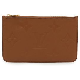 Pochette Neverfull MM in Monogram Empreinte Louis Vuitton Cognac