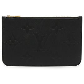 Bolso Neverfull MM en Monogram Empreinte de Louis Vuitton Negro