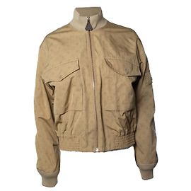 Louis Vuitton, Beige monogram bomber Other