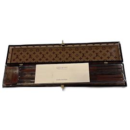 Louis Vuitton Baguettes 25th Anniversary Wood Tableware Dark brown