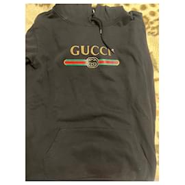 Gucci-Men Coats Outerwear-Black