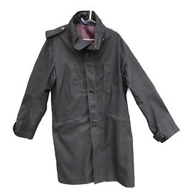 Parka Kenzo uomo nera in cotone e nylon Nero