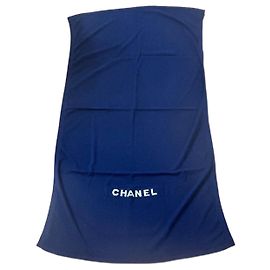 Manta Chanel de cachemira azul marino Azul marino