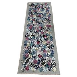 Bufanda Chanel de cachemira multicolor gris Multicolor