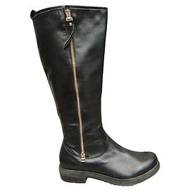 Autre Marque Emanuélle Vee Boots Black Leather Black
