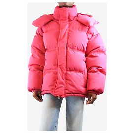 Ami Doudoune rose à capuche - taille XS Rose