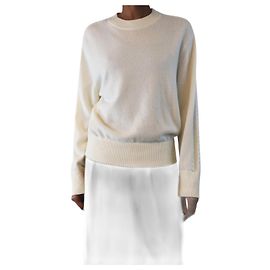 Iro Pull ras du cou crème - taille XS Écru