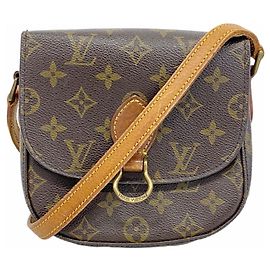 Borsa a Spalla Mini Saint-Cloud Monogramma Louis Vuitton Marrone