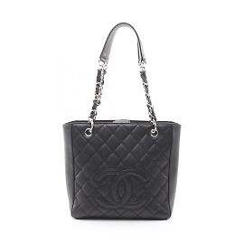 CHANEL Matelassé PST Tote Bag Schwarz