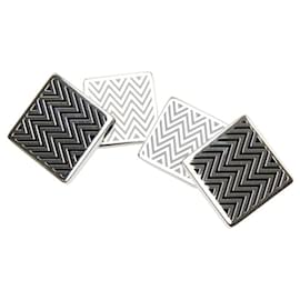 Hermès｜ Cufflinks〝GLENAN〟 Hermès｜ Cufflinks〝GLENAN〟 Early 20th Century Hermes Silver