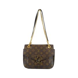 Sac à main épaule Monogram Passy Louis Vuitton Marron