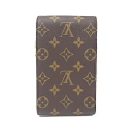 Louis Vuitton-Pochete para telefone Monogram Metis Louis Vuitton-Marrom