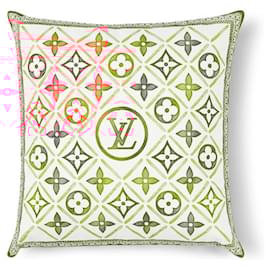 Louis Vuitton-LOUIS VUITTON LV Tiles Cushion-Orange