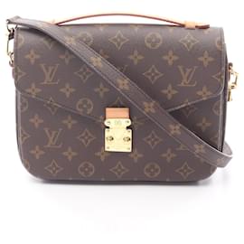 Louis Vuitton-Louis Vuitton Metis MM Monogram Pochette Handbag-Brown,Monogram