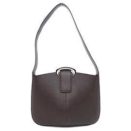 Borsa a Spalla Louis Vuitton Epi Revli M5216D Marrone