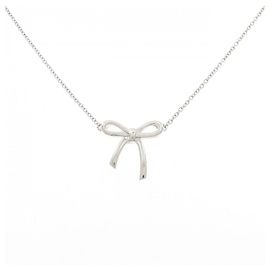 Tiffany & Co Colar Tiffany Bow em prata Outro