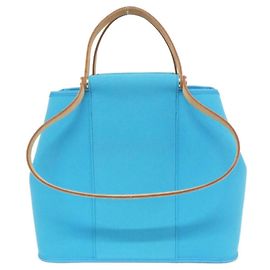 Borsa Hermès Cabag Twist PM Blu