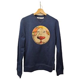 Loewe x Studio Ghibli Heen Sweatshirt blau Baumwolle Blau