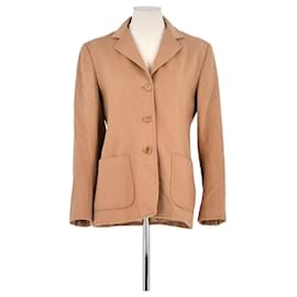 Gerard Darel Brown wool jacket Brown