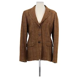 Max Mara brown wool blazer Brown