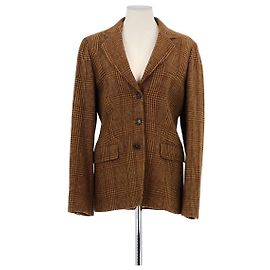 Max Mara Wollblazer braun Braun