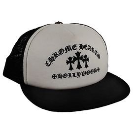 Chrome Hearts Trucker Cap King Taco Weiß Weiß
