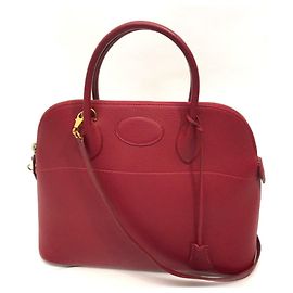 Borsa Hermès Bolide 37 Rosso