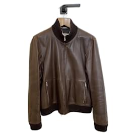 Gucci-Amazing Gucci Brown Bomber jacket-Brown