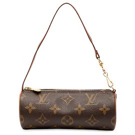 Pochette Papillon Monogramma Marrone Louis Vuitton Marrone