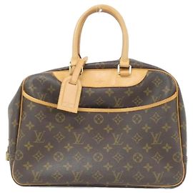 Bolsa de mão Bowling Vanity Monogram Louis Vuitton Marrom