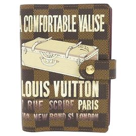 Louis Vuitton Damier Agenda Afficie PM Organizer Damier ebene