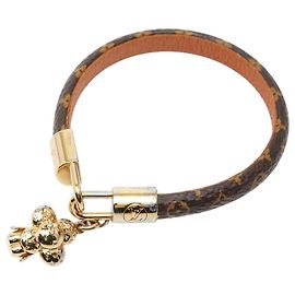 Pulseira Monograma Vivienne da Louis Vuitton Marrom