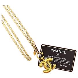 Collier Coco Mark de Chanel Doré Métallisé