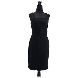 Moschino Cheap and Chic vintage schwarzes Etuikleid Schwarz