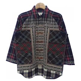 Autre Marque Camicia GANRYU Nero Rosso Beige Verde