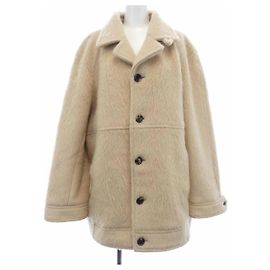 Céline CELINE Camel Mantel Beige