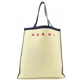 Sac Marni SHMP0072A0 Beige Bleu Marine